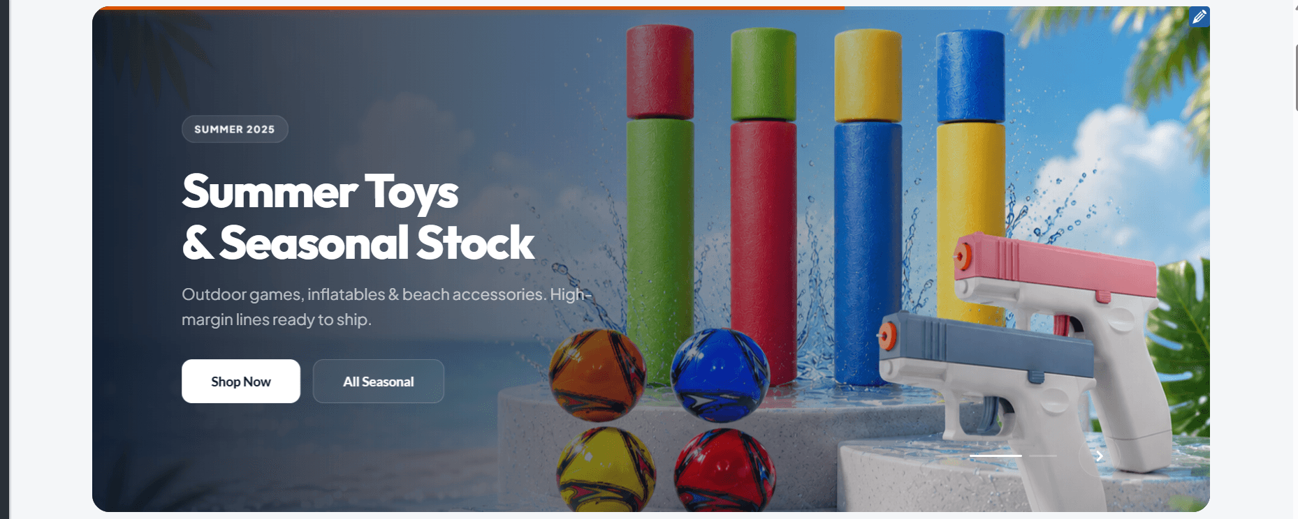 Suman Brothers wholesale platform homepage